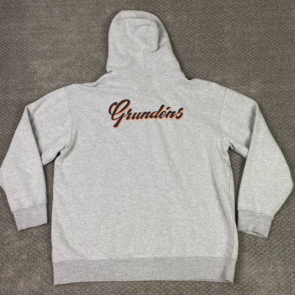 Grundens Hoodie Men's XL Gray Displacement DWR Heavy Duty Warm Water Repellent - Picture 6 of 14